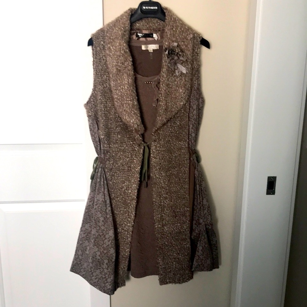 FORLA Paris Dress with Overcoat